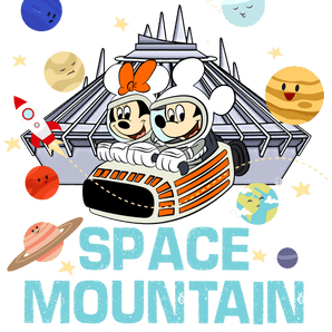 Disney Space Mountain - Mickey Mouse Design | Iris DTF