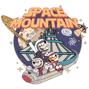 Disney Space Mountain Mickey Design | Iris DTF
