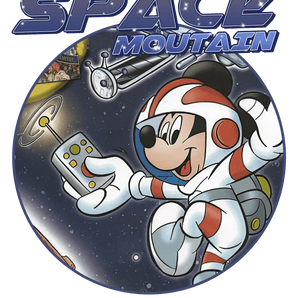 Disney Space Mountain Astronaut Mickey Design | Iris DTF