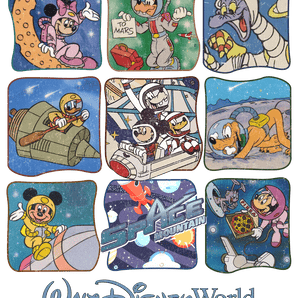 Walt Disney World Space Mountain Mickey Design | Iris DTF