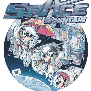 Disney Family Mickey Mouse Space Mountain | Iris DTF