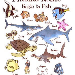 Disney Finding Nemo That Fish Cray Design V2 | Iris DTF