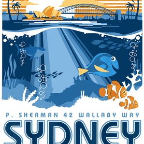 Disney Finding Nemo - Sydney Australia Design | Iris DTF
