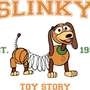 Disney Toy Story Slinky Design - DTF Ready To Press