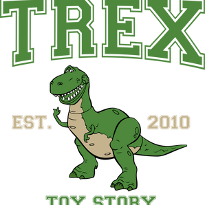 Disney Toy Story Trex Design - DTF Ready To Press