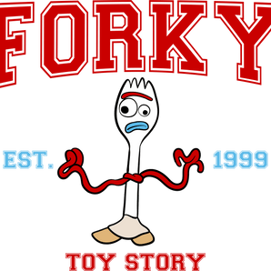 Disney Toy Story Forky Design - DTF Ready To Press