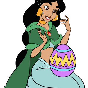 Easter Jasmine Disney Princess Design | Iris DTF