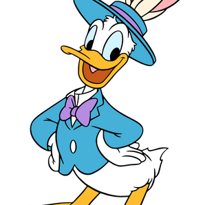 Donald Duck Easter Design DTF-Ready to Press | Iris DTF