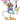 Disney Daisy Duck Easter Design - DTF Ready To Press