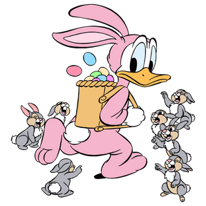 Fun Easter Duck Design DTF Ready to Press V1 | Iris DTF