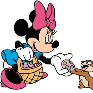 Minnie Mouse Easter Hunting Design | Iris DTF