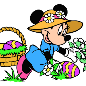 Disney Minnie Mouse Easter Hunting Design | Iris DTF