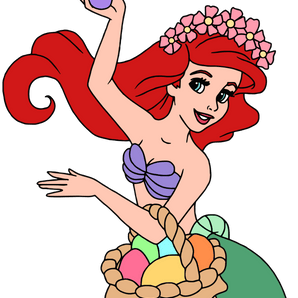 Disney Princess Ariel Easter Design | Iris DTF