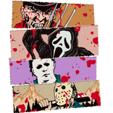 Halloween Scary Movie Character Design - DTF Ready To Press