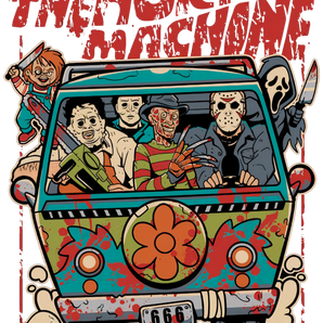 The Horror Machine Halloween Design | Iris DTF
