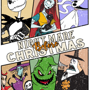 Nightmare Before Christmas DTF Ready Press V1 | Iris DTF