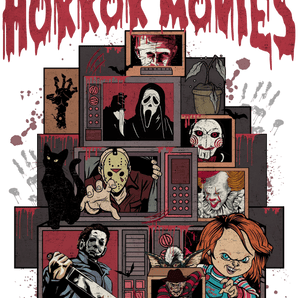 Horror Movies Halloween Design - DTF Ready To Press