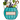 Halloween Blue Candy Bucket Design | Iris DTF