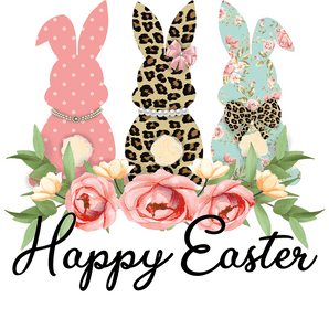 Happy Easter Bunny Design DTF-Ready Press (V1) | Iris DTF