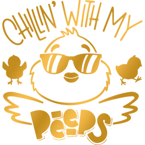 Chilling with My Peeps Easter Ready Press V1 | Iris DTF