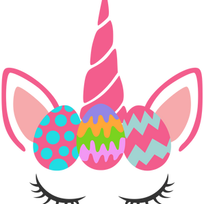 Easter Unicorn Design - DTF Ready To Press