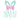 Bunny Ribbon Easter Design - DTF Ready To Press