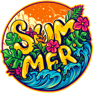 Summer DTF Design - Ready to Press V1 | Iris DTF