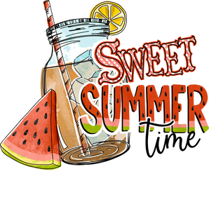 Sweet Summer Time DTF Design Ready to Press V2 | Iris DTF