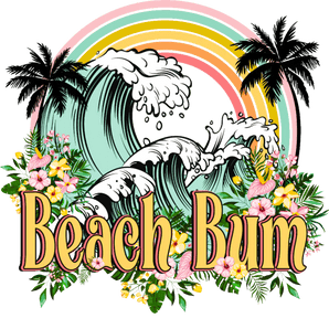 Beach Bom Design - DTF Ready To Press