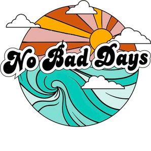 No Bad Days Summer Design - DTF Ready To Press