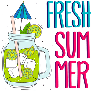 Fresh Summer Design - DTF Ready To Press