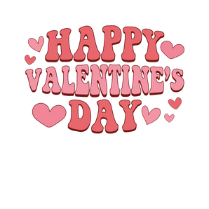 Happy Valentine's Day Design - DTF Ready To Press