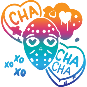 Valentine's Day Cha Cha Design - DTF Ready To Press