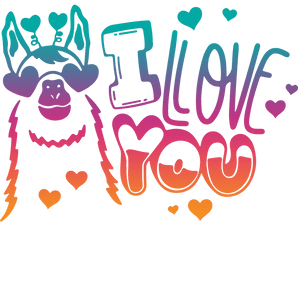 Valentine's Day Love DTF Design Ready Press V1 | Iris DTF