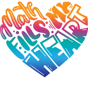 Math Fills My Heart Valentine's Day Design | Iris DTF