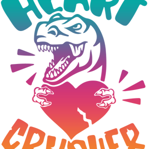 Heart Crusher Valentine's Day Design | Iris DTF