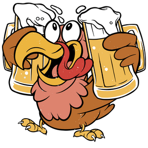 Thanksgiving Turkey DTF Design Ready Press V1 | Iris DTF