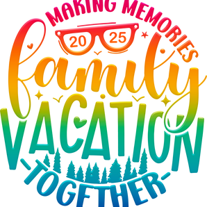2025 Family Vacation Matching Design | Iris DTF
