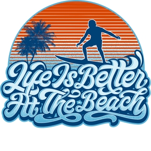 Life Is Better at the Beach DTF Ready Press V2 | Iris DTF