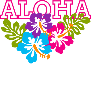 Aloha DTF Design - Ready to Press | Iris DTF