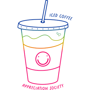 Iced Coffee Appreciation Society Design | Iris DTF