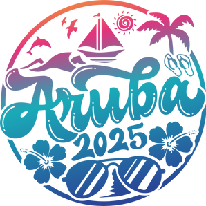 Summer Aruba 2025 Matching Design | Iris DTF