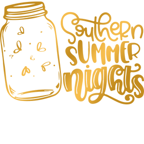 Southern Summer Nights  Design - DTF Ready To Press