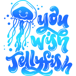 Cute Jellyfish Design - DTF Ready To Press