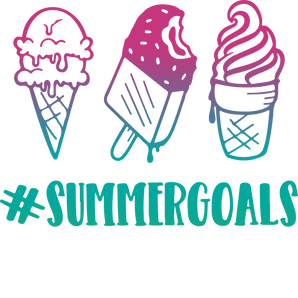 Summer Goals Design - DTF Ready To Press