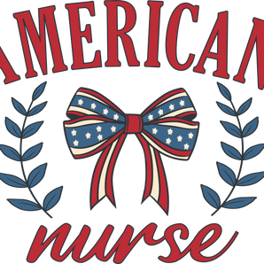 American Nurse Design DTF-Ready to Press (V2) | Iris DTF