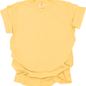 Comfort Colors 1717CL – Banana Size S - Front View