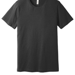 Bella + Canvas 3001CVC Unisex CVC Blend Short Sleeve T-Shirt – Dark Grey Heather