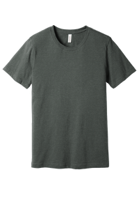 Bella + Canvas 3001CVC Unisex CVC Blend Short Sleeve T-Shirt – Deep Heather