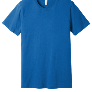 Bella + Canvas 3001CVC Unisex CVC Blend Short Sleeve T-Shirt – Heather Columbia Blue